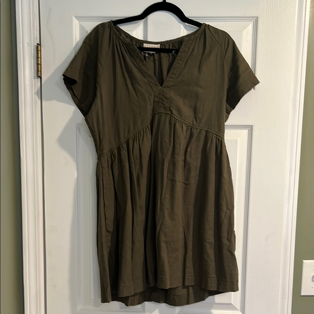 Olive Green Women's Top